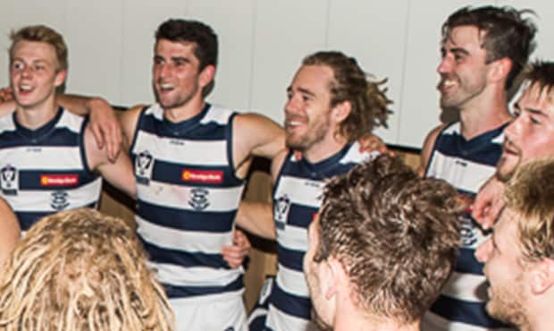 Cam Guthrie made a successful return via the VFL on Saturday Cam Guthrie made a successful return from injury through the VFL on Saturday. - Geelong Cats,Cameron Guthrie